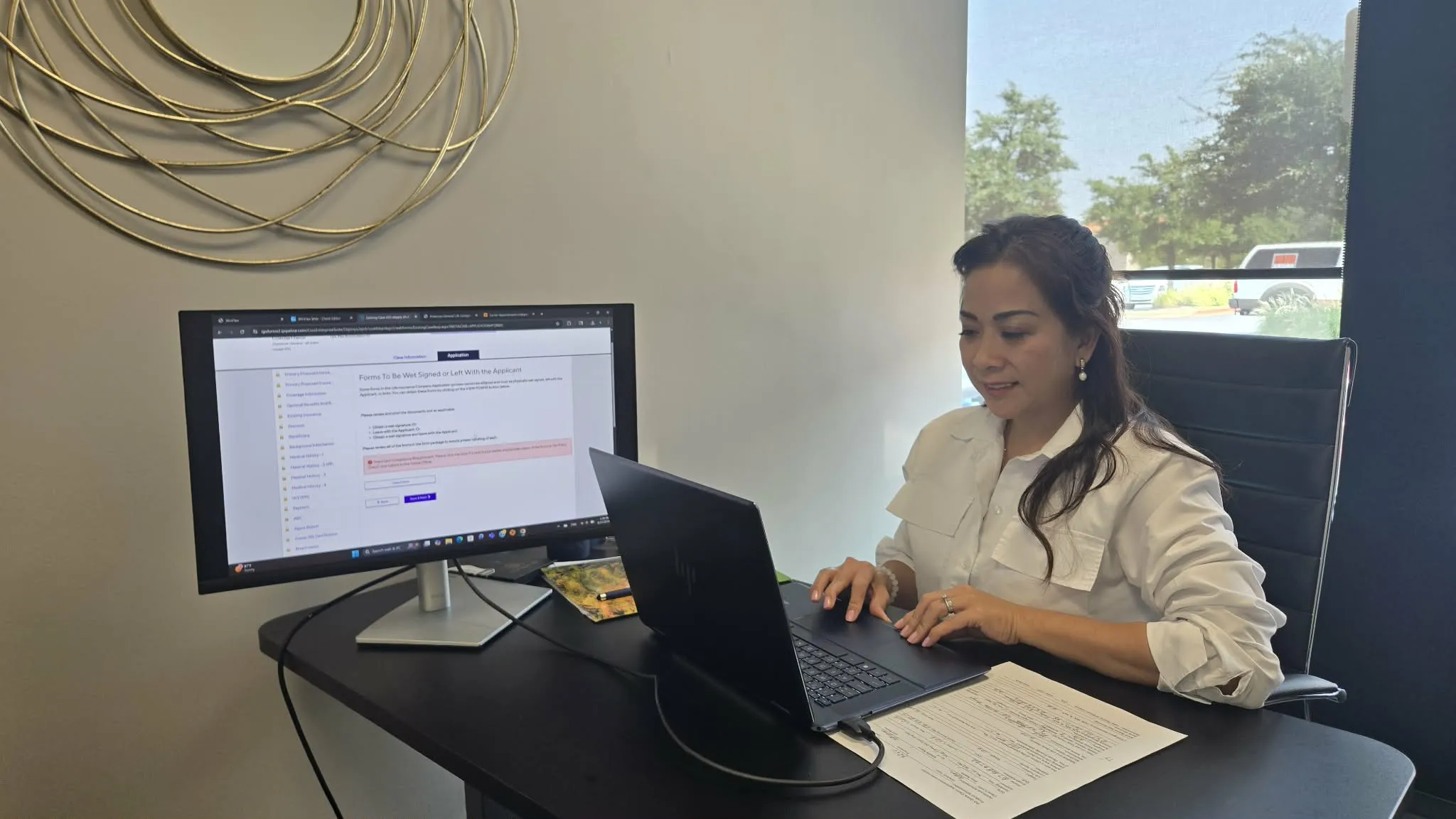 Duyen Nguyen at the Southlake office